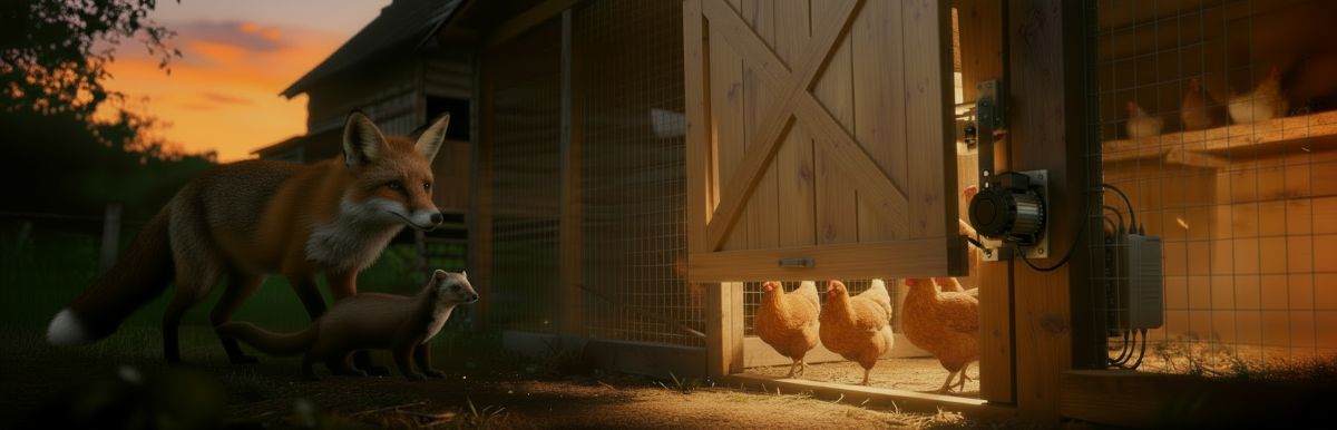 Porte Automatique De Poulailler